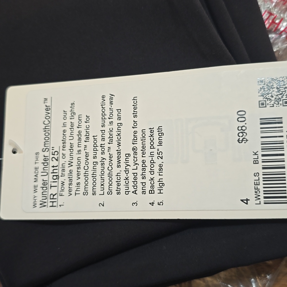 Lululemon  Black Leggings - Picture 7 of 7